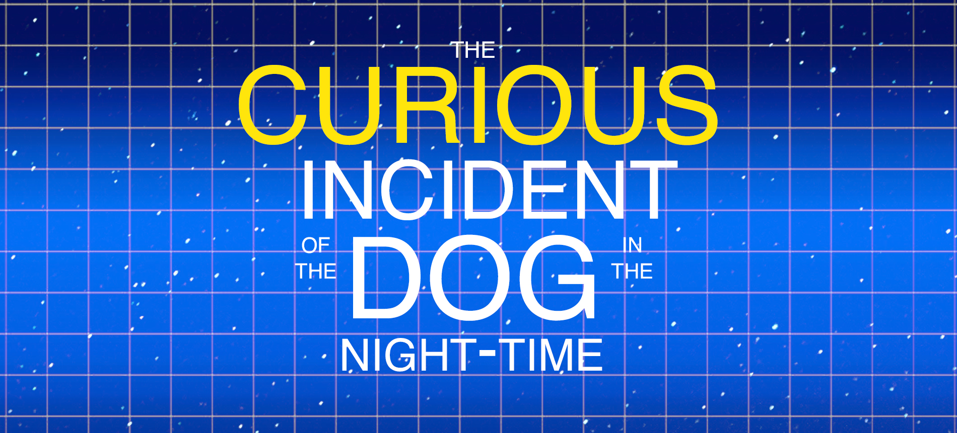 Scenic Projections for The Curious Incident of the Dog in the Night-Time